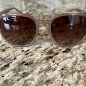 Ray-Ban Opal Beige Frame Sunglasses with Brown Lenses